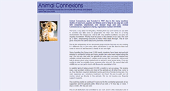 Desktop Screenshot of animalconnexions.dogpages.org.uk